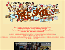 Tablet Screenshot of fnb-freeskool.org